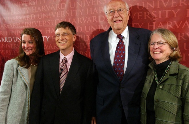 Gia đình là nền tảng quan trọng tạo nên thành công của Bill Gates. Ảnh: Getty Images.