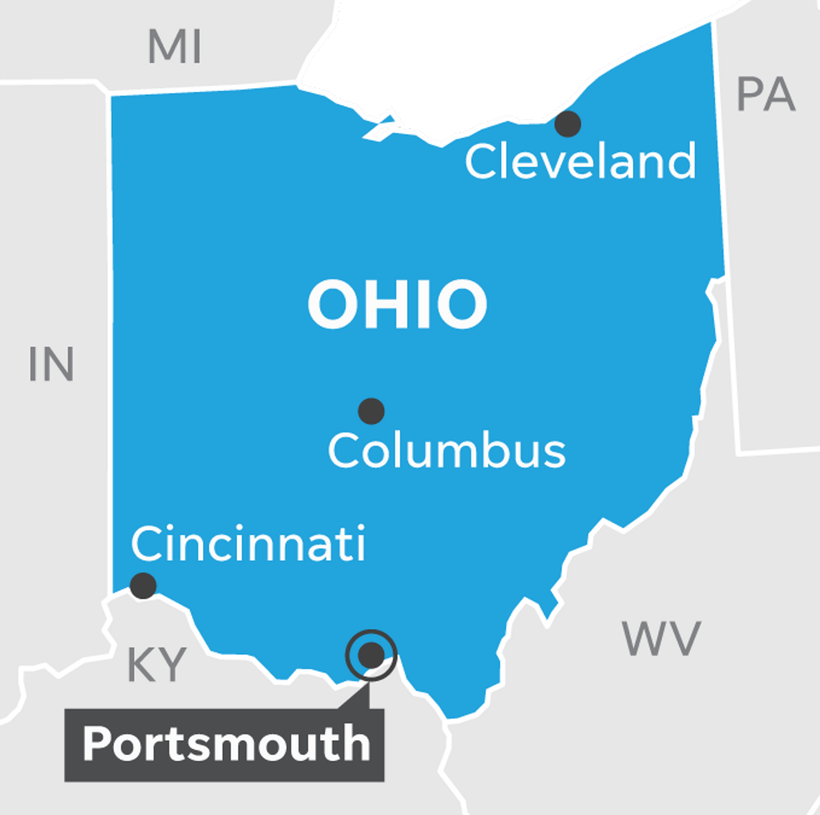 Portsmouth thuộc phạm vi phụ trách của văn phòng FBI tại Cincinnati
