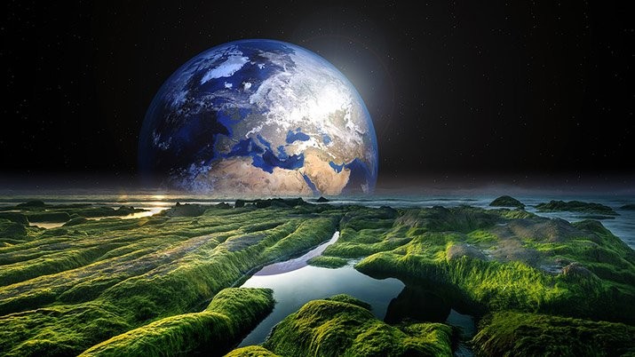 Trái Đất liệu có phải nơi có điều kiện sống tốt nhất? (Ảnh: Pixabay Composite).