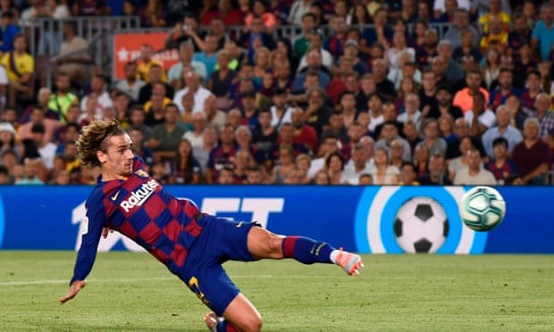 Antoine Griezmann tỏa sáng với cú đúp giúp Barcelona đại thắng Real Betis - nguồn ảnh: Internet