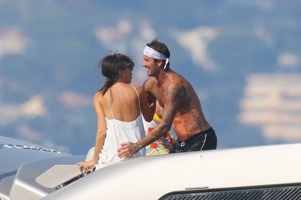 Mới đây, các phóng viên tiếp tục ghi lại cảnh gia đình Beckham hạnh phúc bên nhau trong kỳ nghỉ tại vùng biển miền Nam nước Pháp.