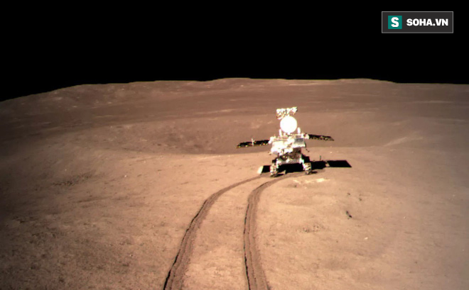 Hình ảnh robot thám hiểm Mặt Trăng Yutu-2 của Trung Quốc. Ảnh: Cục Vũ trụ Quốc gia Trung Quốc (CNSA).