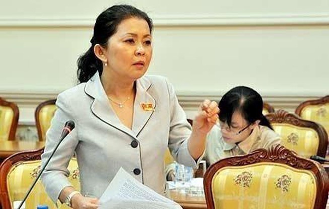 Bà Đào Thị Hương Lan trước khi bị truy nã.
