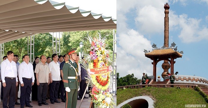 Thủ tướng dâng hương tại Thành cổ Quảng Trị