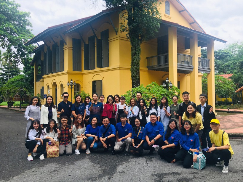 Đoàn giao lưu thanh niên Việt Nam – Thái Lan. 	Ảnh do NVCC