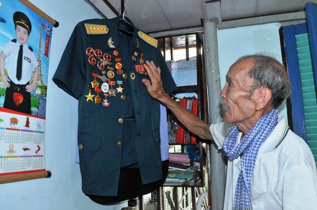 Đại tá Nguyễn Văn Bảy, người phi công đã bắn rơi 7 chiếc máy bay địch trong kháng chiến chống Mỹ, đã trút hơi thở cuối cùng vào 21h ngày 22/9/2019 (ảnh: Nguyễn Hành).