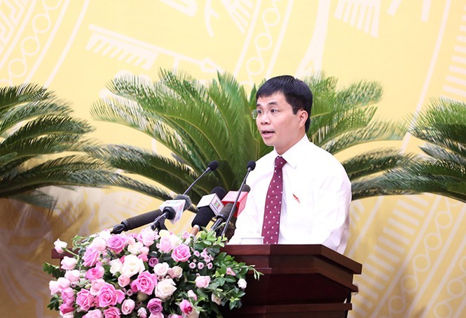 Ông Lê Minh Đức, Chánh văn phòng HĐND thành phố Hà Nội.