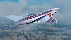 Thiết kế máy bay siêu thanh sử dụng tên lửa SABRE. Ảnh: CNN.