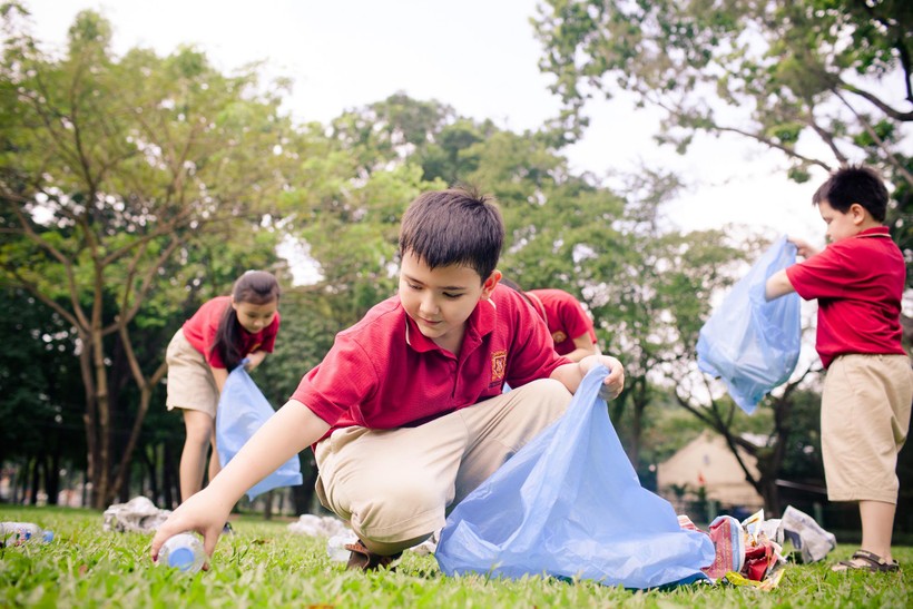 Năm học 2019 - 2020, Trường Quốc tế Việt Úc (VAS) phát động Năm học xanh (ảnh nhà trường)