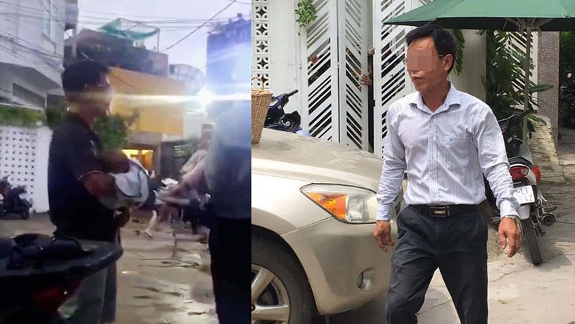 Ông Nguyễn Hải Nam (thẩm phán TAND quận 4) bị tố “bắt” con của bà Thảo. Ảnh: Cắt từ clip.
