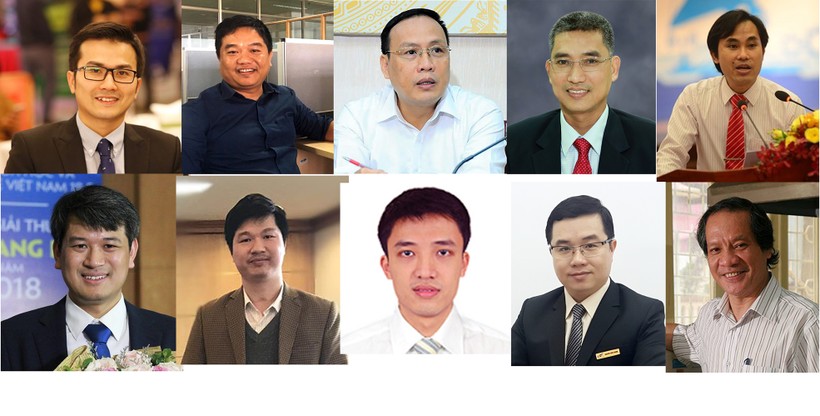 Gương mặt 10 nhà khoa học Việt Nam trong top 100.000 nhà khoa học hàng đầu thế giới.	 Ảnh IT - Đồ họa: C.Chương
