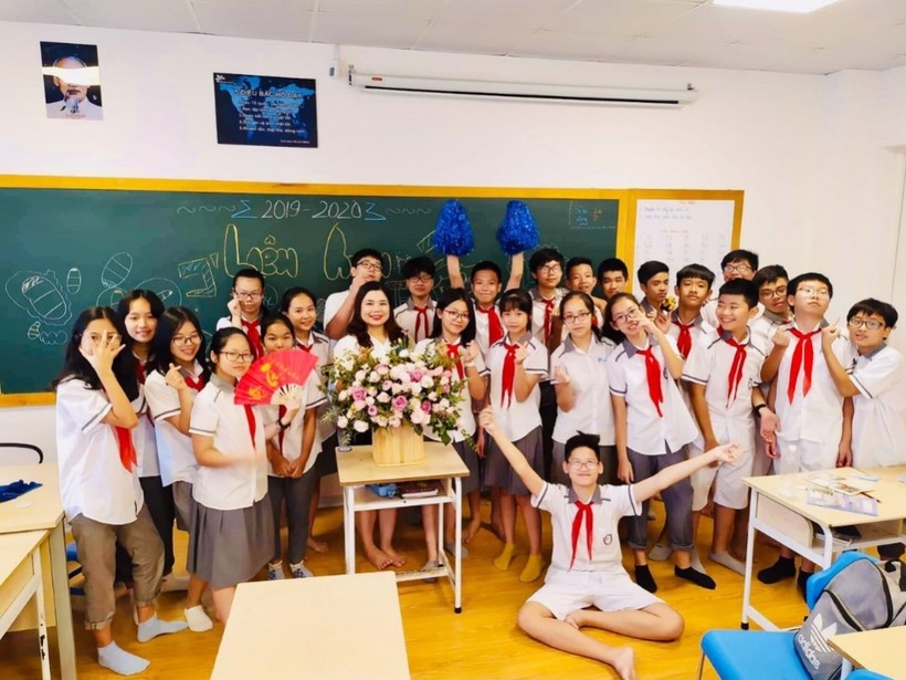 Lớp học hạnh phúc của cô Hoàng Thị Lộc và các học trò