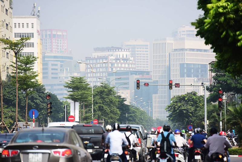 Ô nhiễm không khí ở Hà Nội: Nguyên nhân có thể là phương tiện giao thông