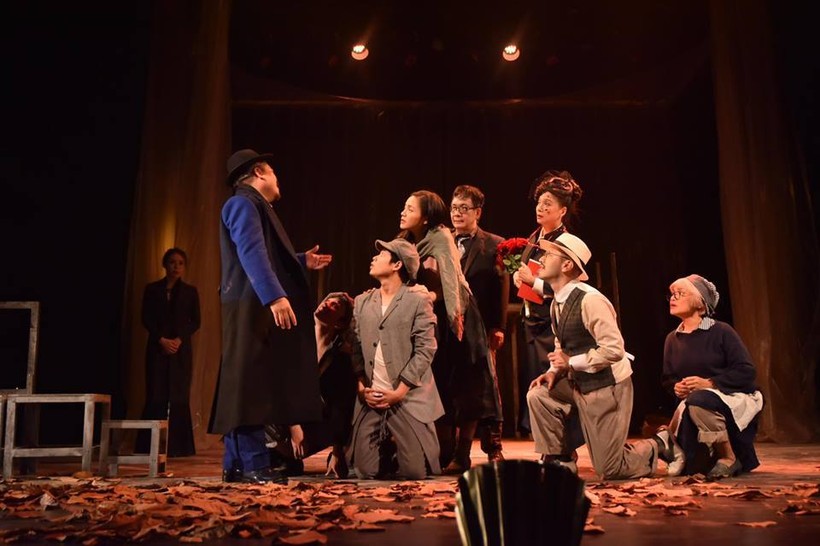 Vở kịch “Cậu Vanya” của Nhà hát Tuổi trẻ tham gia Liên hoan quốc tế sân khấu thử nghiệm lần 4. Ảnh: Bình Thanh.