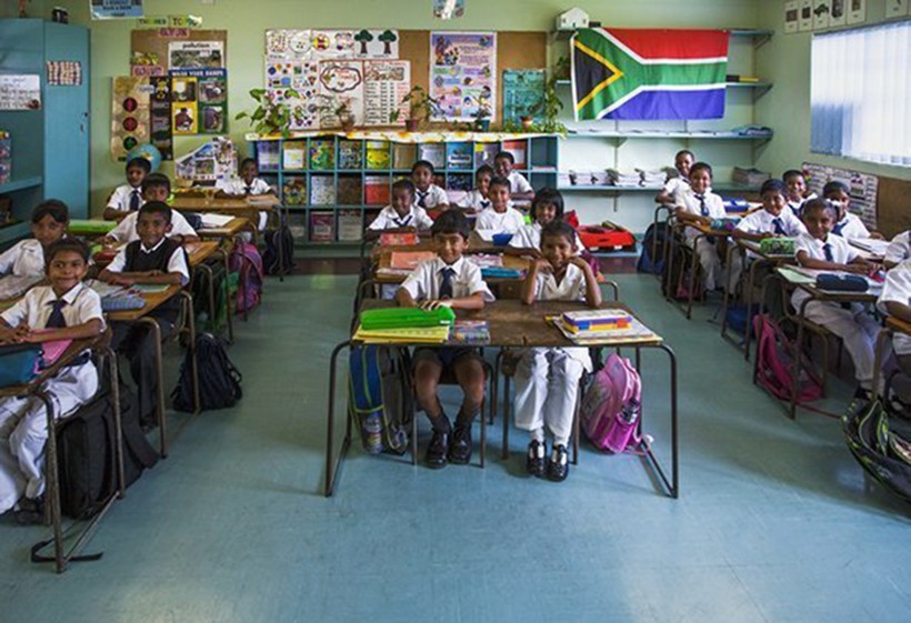 Trường tiểu học ở thành phố Durban, Nam Phi