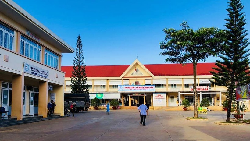 Trung tâm y tế huyện Đắk G"lấp.