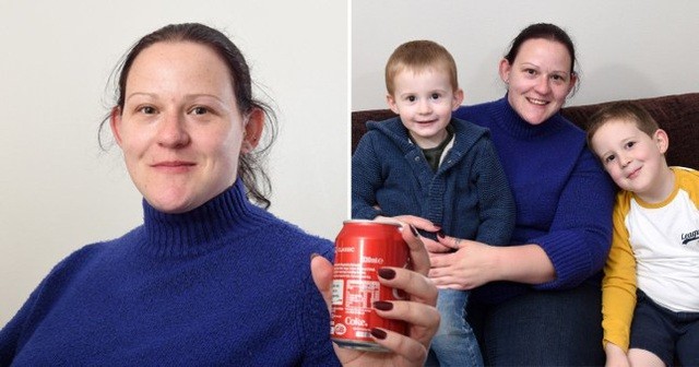 Elizabeth Perkins, 30 tuổi và 2 con trai (Swadlincote, Derbyshire) đã bị dị ứng nặng với chất làm ngọt nhân tạo aspartame và asphetame...