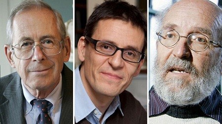 Ba nhà khoa học giành giải Nobel Vật lý 2019.
