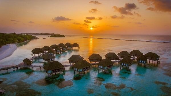 Resort xinh đẹp ở Maldives