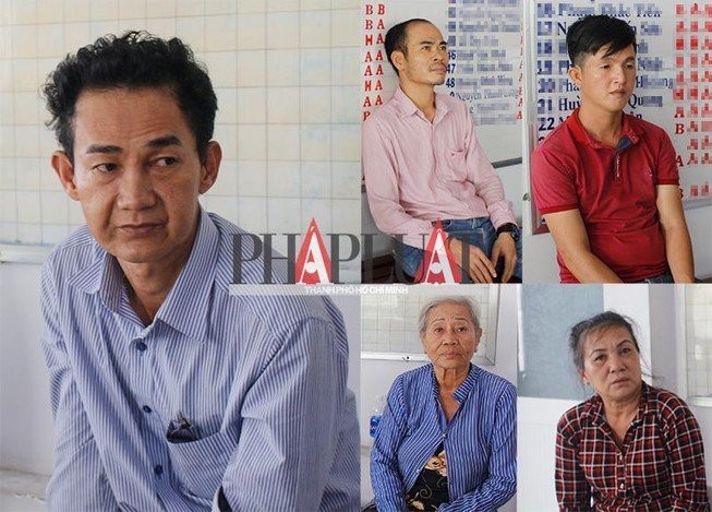 5/16 thành viên trong băng nhóm móc túi xe buýt ở Suối Tiên đã bị công an tóm gọn. Ảnh: Pháp luật.