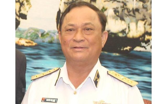 Cựu Đô đốc Nguyễn Văn Hiến, nguyên Thứ trưởng Quốc phòng. (Ảnh: TTXVN)