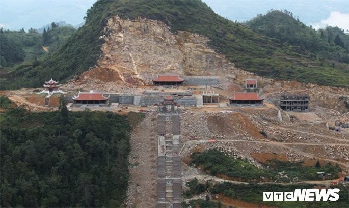 Công trình tâm linh hơn 800 tỷ đồng gần cột cờ Lũng Cú, Hà Giang.