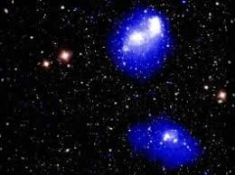 Hai cặp thiên hà cách Trái Đất 3 tỷ năm ánh sáng chuẩn bị va chạm và hợp nhất. Ảnh: NASA.