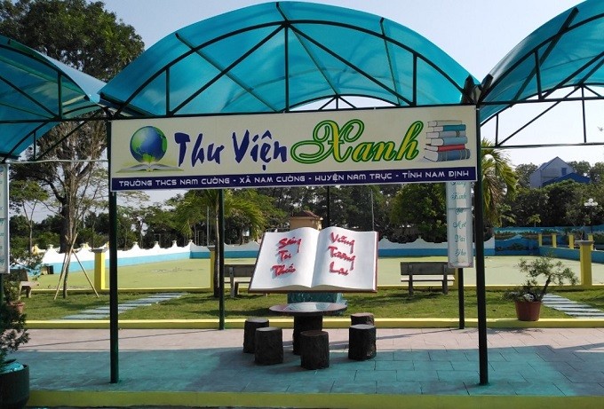 Mô hình Thư viện xanh tại trường THCS Nam Cường 