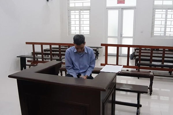 Hoàng Văn Dương tại tòa