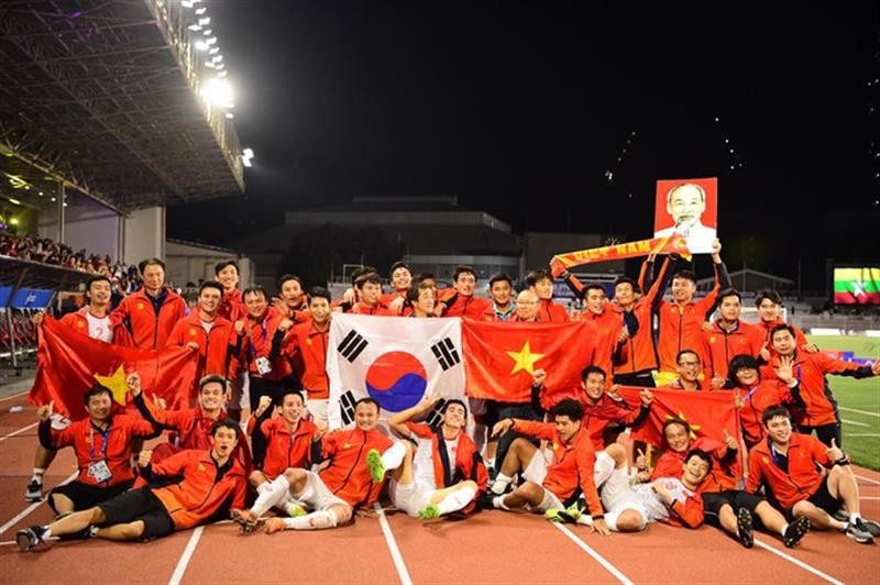 Đội tuyển U22 Việt Nam đã giành tấm Huy chương Vàng lịch sử.