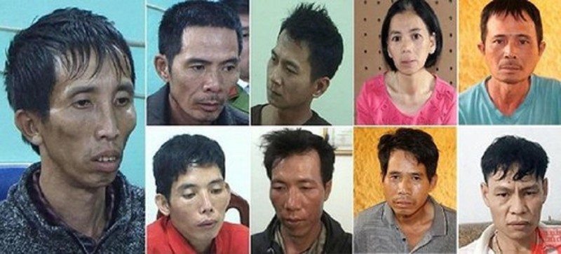 9 bị cáo trong vụ án từng gây rúng động dư luận tại Điện Biên.