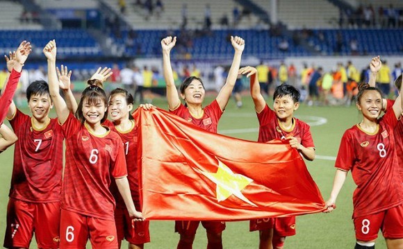 Giành HCV SEA Games 30, đội tuyển nữ Việt Nam nhận thưởng "khủng" chưa từng có.
