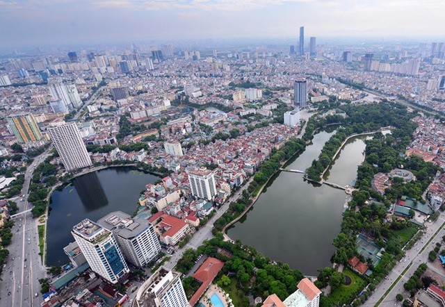Mức giá tối đa đối với đất ở Hà Nội là 162 triệu đồng/m2.