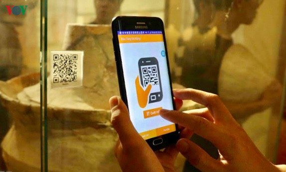 Bảo tàng Đà Nẵng áp dụng giải pháp công nghệ số hướng đến sự tiện ích đối với du khách tham quan (Ảnh: Trần Lê Lâm)