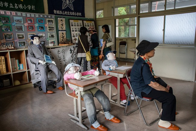 Ngôi làng thiếu vắng trẻ con ở Nhật Bản.