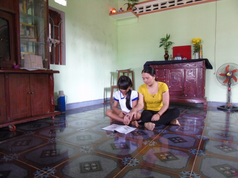 Sau nhiều năm tự nguyện xin thoát nghèo, chị Lê Thị Me đã có cuộc sống ổn định hơn.