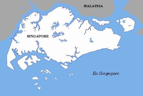 Vị trí eo biển Singapore. Đồ họa: Wiki.