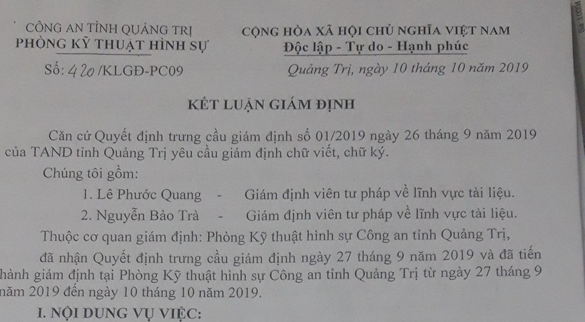 Vụ công dân kiện UBND TP Đông Hà (Quảng Trị): Phát hiện bất thường trong hồ sơ