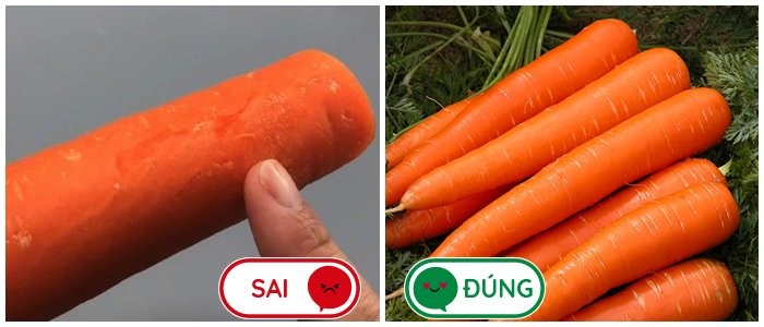 3 loại cà rốt thường thấy nhưng không nên mua khi đi chợ