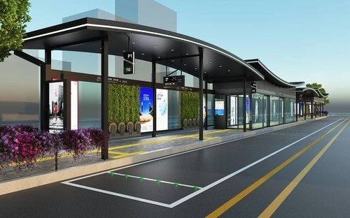 Seoul lắp đặt các trạm dừng xe buýt công nghệ cao theo phong cách nhà truyền thống hanok