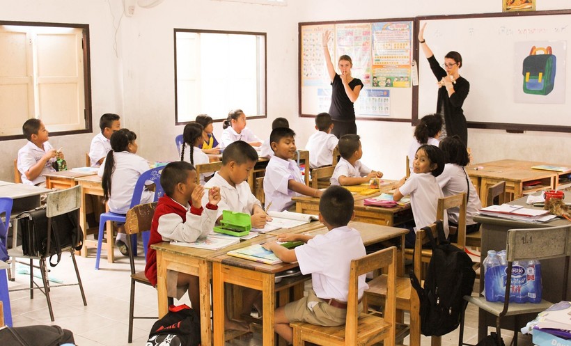 Giảng dạy tiếng Anh là nhu cầu cần thiết của giáo dục Thái Lan.