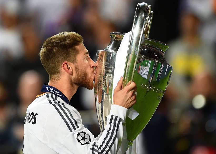 Ramos đã chinh phục 4 danh hiệu Champions League trong sự nghiệp.