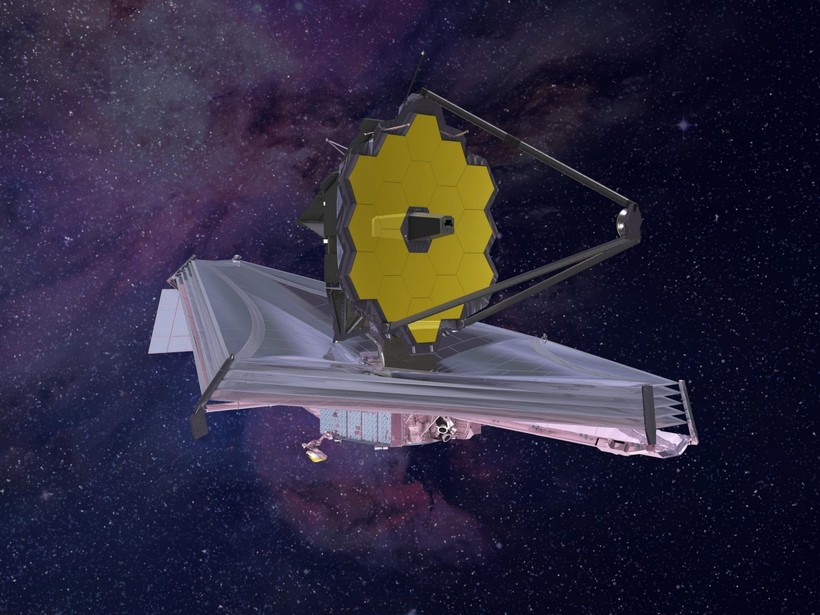 Kính viễn vọng không gian James Webb.