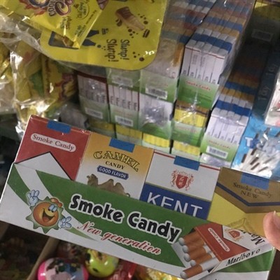 Kẹo thuốc lá:  Sản phẩm “đầu độc” người dùng