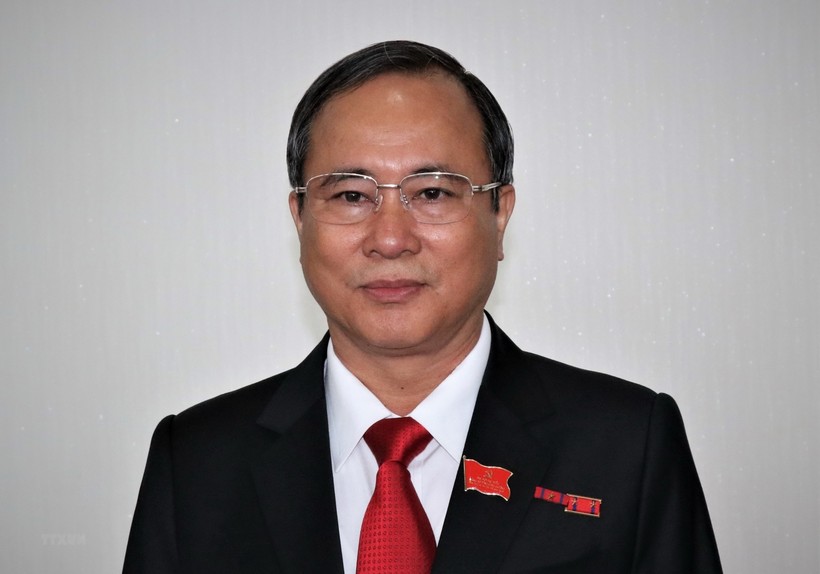 Ông Trần Văn Nam, Bí thư Tỉnh ủy Bình Dương. (Ảnh: Dương Chí Tưởng/TTXVN)
