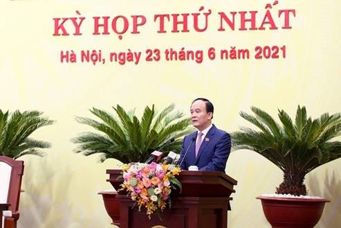Chủ tịch HĐND Thành phố Hà Nội Nguyễn Ngọc Tuấn phát biểu bế mạc Kỳ họp 