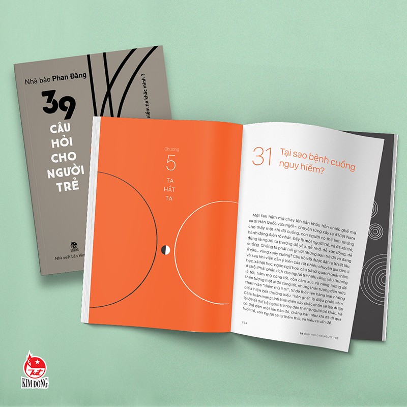 Cuốn sách 39 câu hỏi dành cho người trẻ