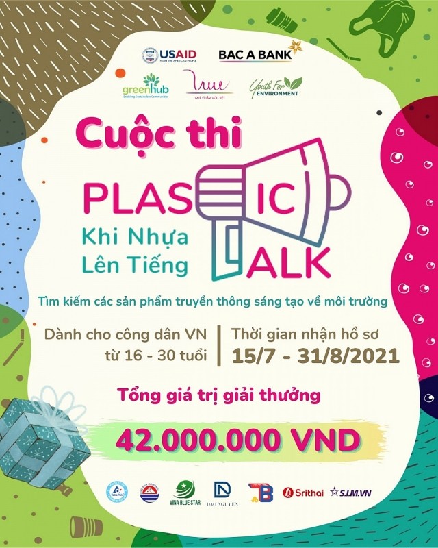 Cuộc thi Plastic talk - Tìm kiếm ý tưởng truyền thông về môi trường từ giới trẻ