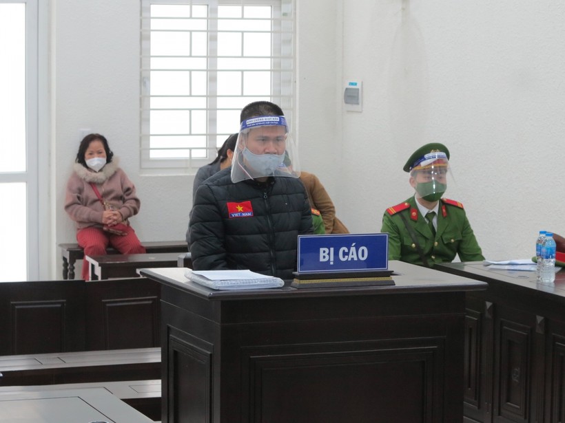 Bị cáo Thái, cựu Giám đốc VIB chi nhánh Nguyễn Huệ tại tòa.