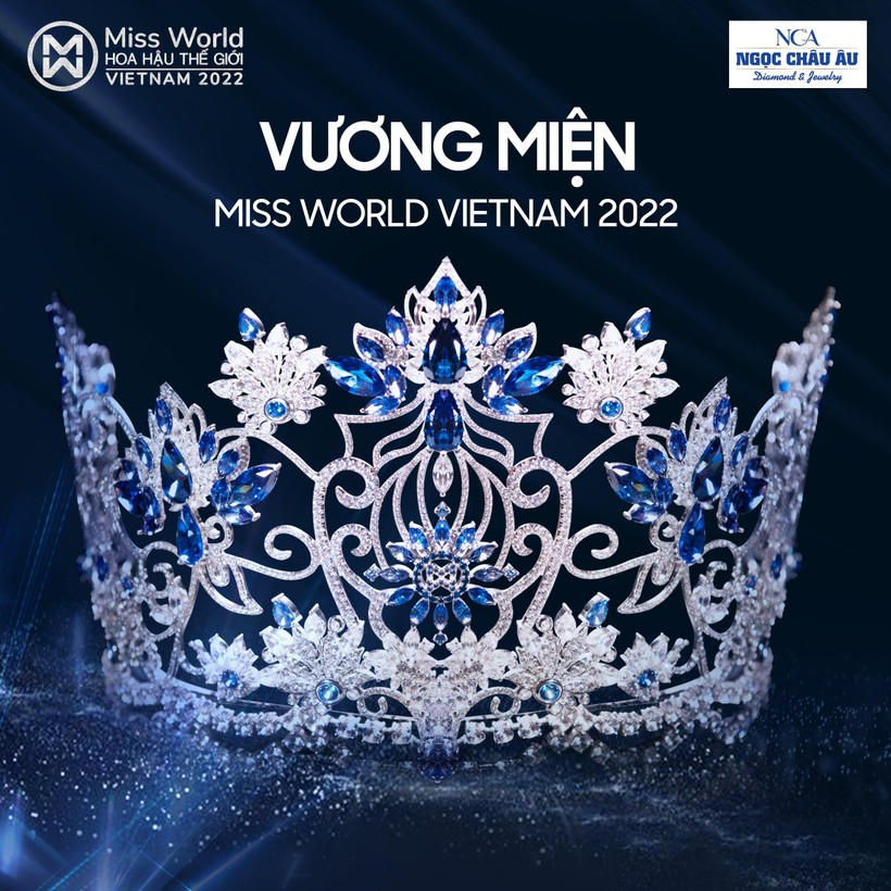 Cận cảnh 3 chiếc vương miện danh giá của Miss World Vietnam 2022